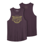 Front and back image of the Women's Death Head Relaxed Fit Tank