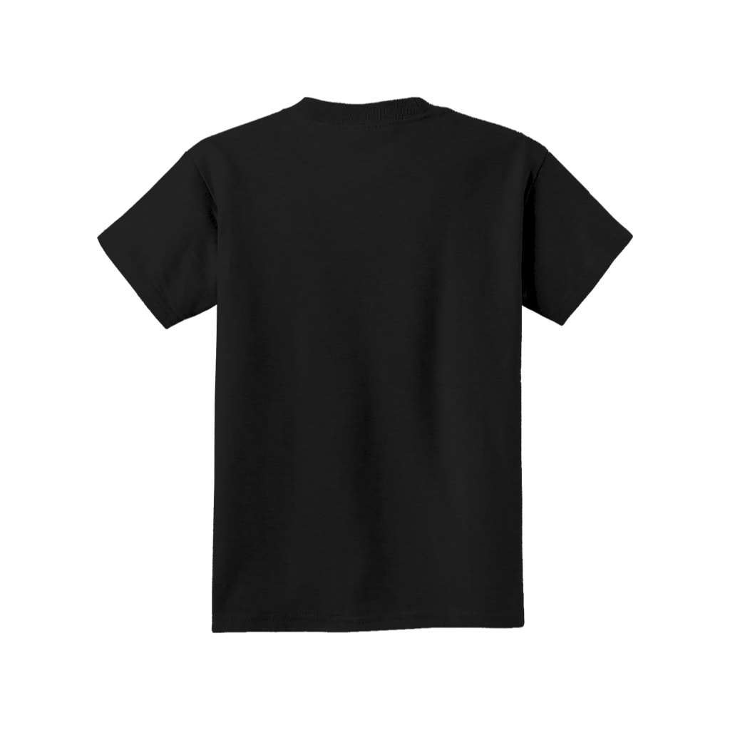 Back view the Youth Logo Tee