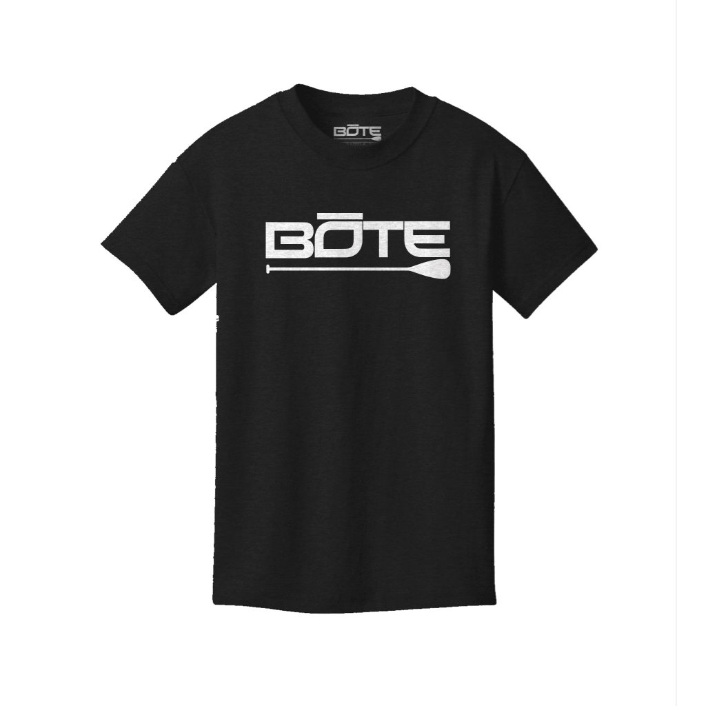 Front view of the Youth Logo Tee