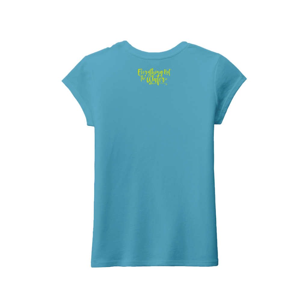 Back view the Youth Girl's Bengal Tee