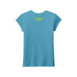 Back view the Youth Girl's Bengal Tee