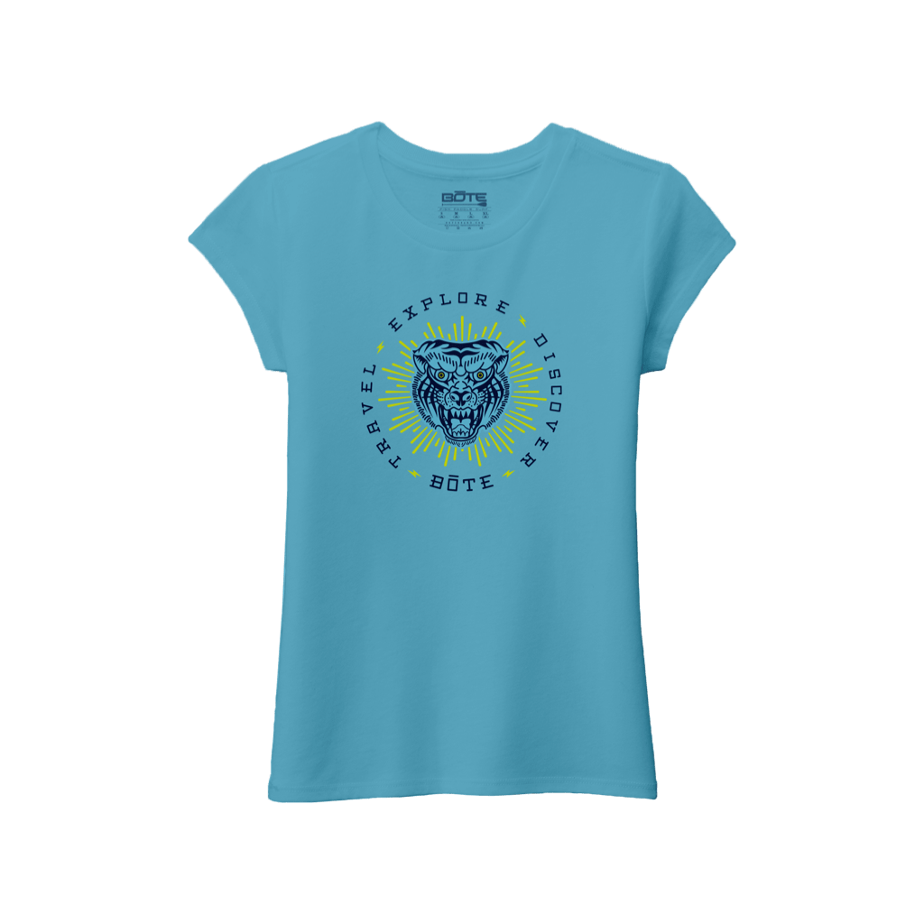Front view of the Youth Girl's Bengal Tee