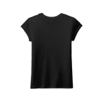 Back view the Youth Girl's Logo Tee