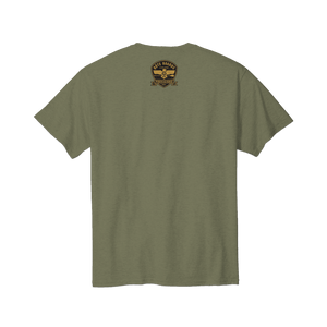 Back view the Men's Eagle Supply Tee