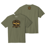 Front and back image of the Men's Eagle Supply Tee