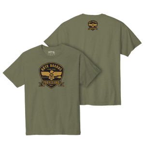 Front and back image of the Men's Eagle Supply Tee