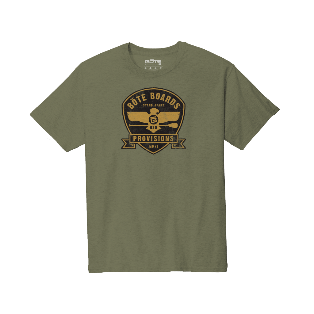 Front view of the Men's Eagle Supply Tee