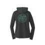 Back view the Women's Bonefish Hooded Long Sleeve