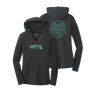 Front and back image of the Women's Bonefish Hooded Long Sleeve