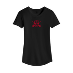 Front view of the Women's No Quarter Tee