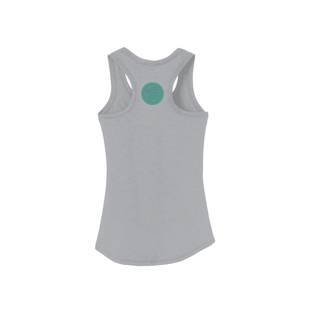 Back view the Women's Aloha Tank