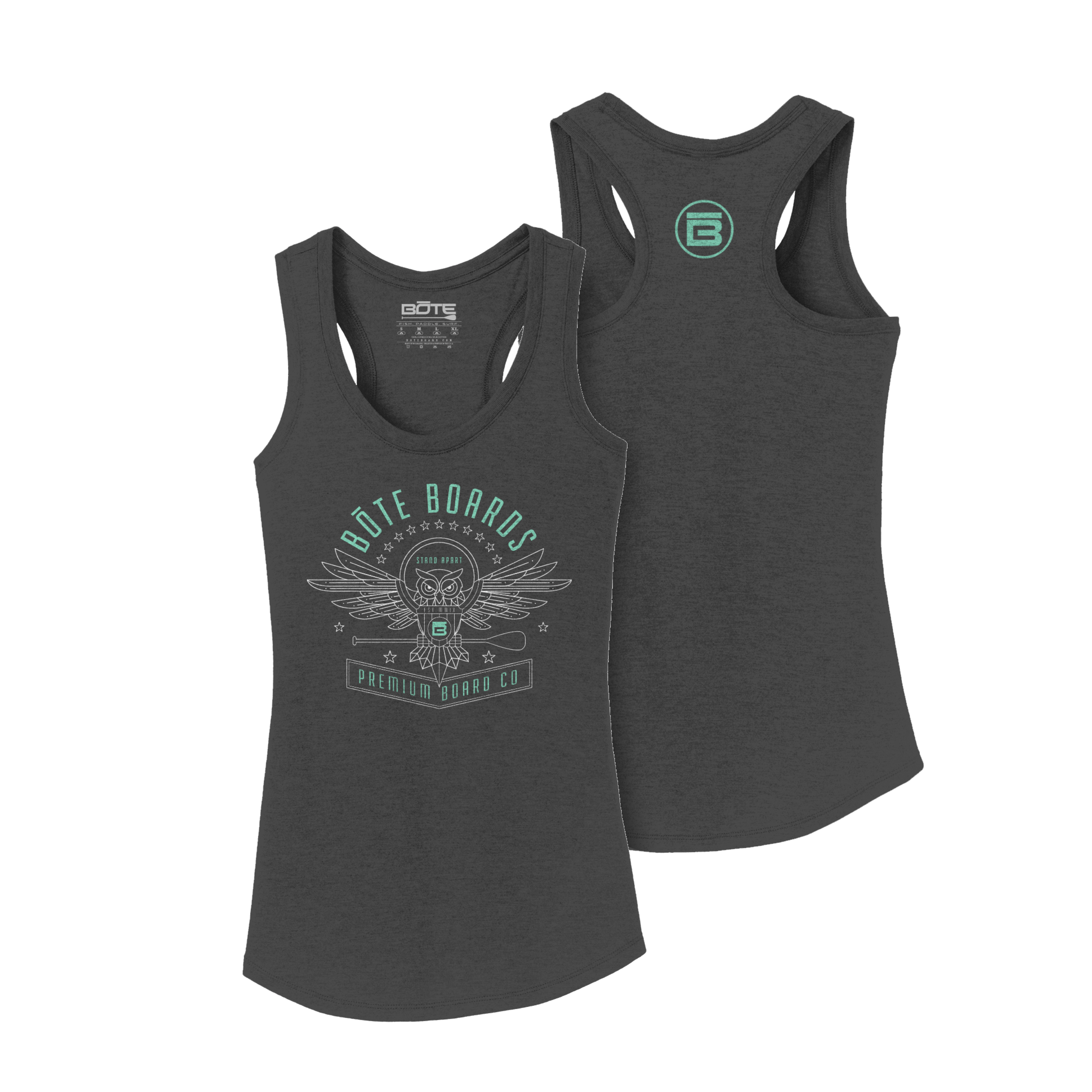 Front and back image of the Women's Nitewatch Tank