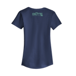 Back view the Women's Starry Night Tee