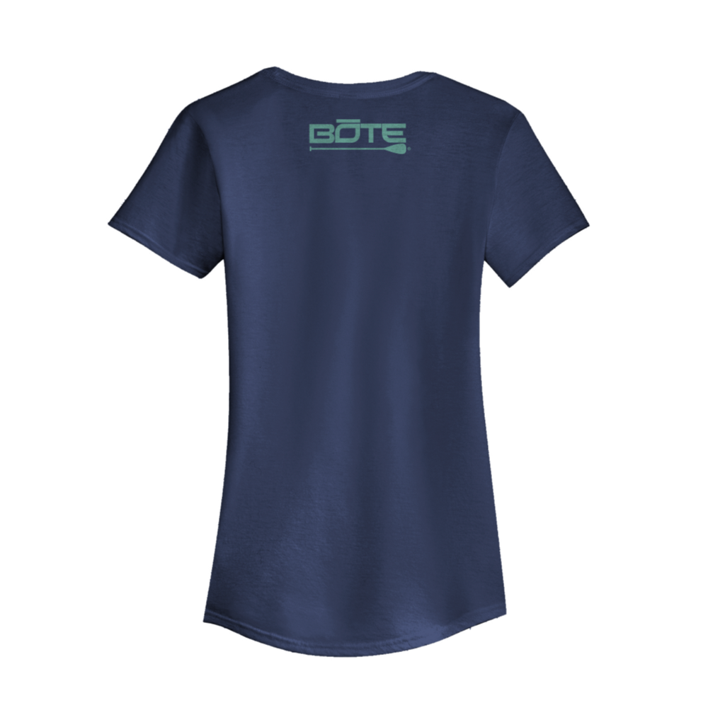 Back view the Women's Starry Night Tee