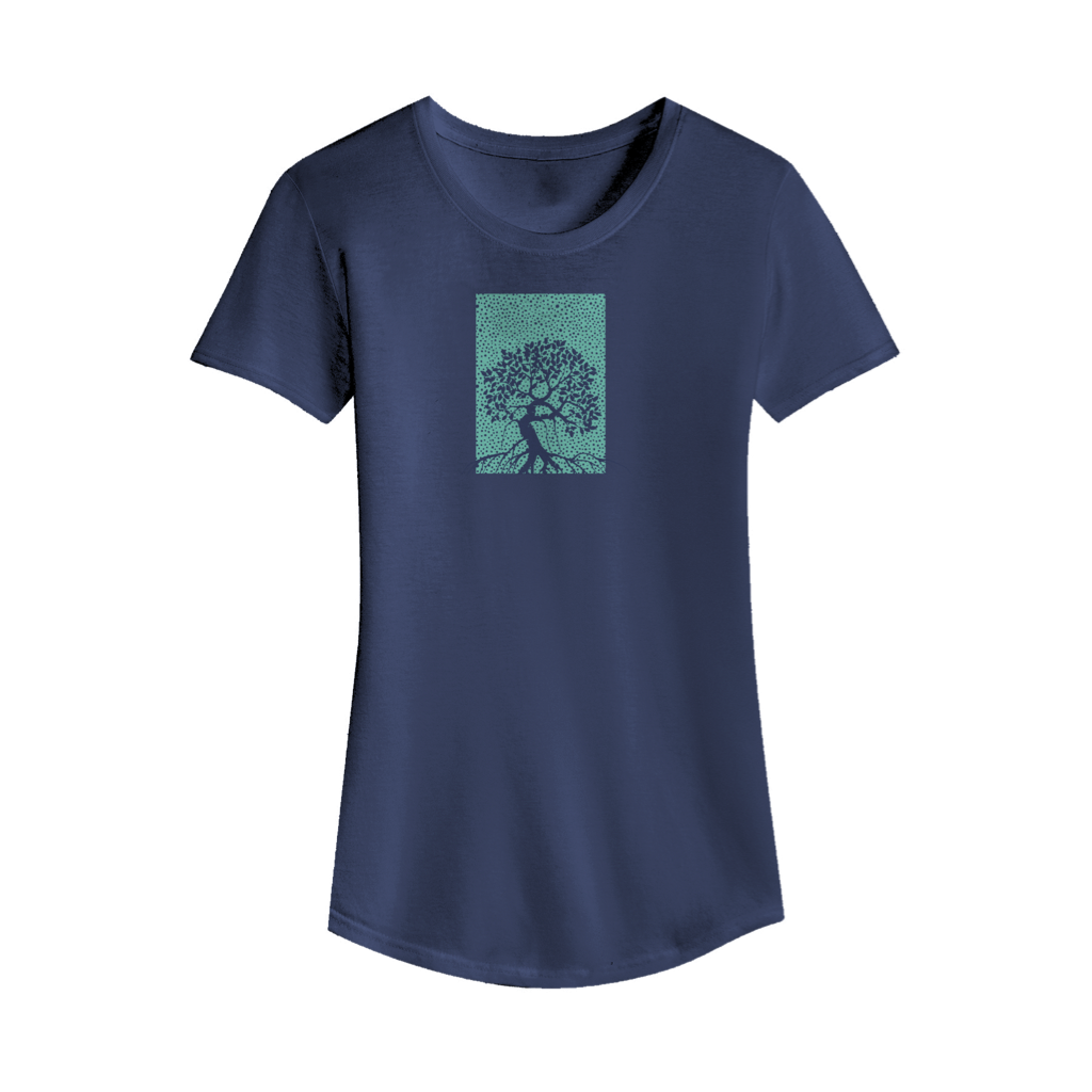 Front view of the Women's Starry Night Tee