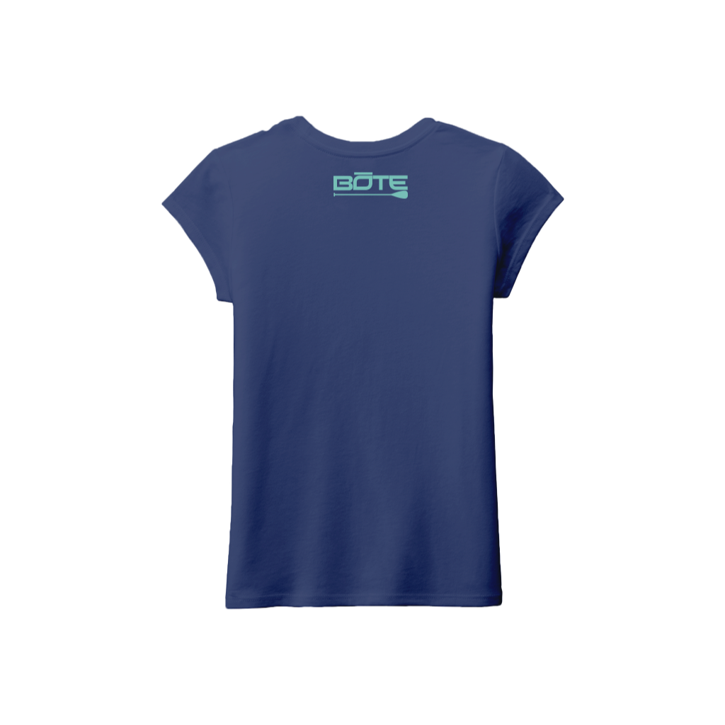 Back view the Youth Girl's Starry Night Tee