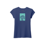 Front view of the Youth Girl's Starry Night Tee