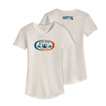 Front and back image of the Women's Slow Down Tee