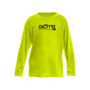 Front view of the Youth Logo UPF 50+ Vapor Long Sleeve