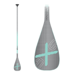 With a carbon fiber shaft and blade featuring our inlaid Chainmail Pro weave for added strength and durability, this lightweight one-piece SUP paddle is a great addition or replacement for your paddle board or inflatable board. This paddle allows proper sizing to the paddler - just cut the shaft to the desired length and attach the included handle with cement (not included).