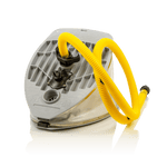 Aero Foot Pump with yellow tube to attach to Aero Seating inflation valve