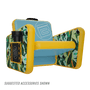 Side view of the Aero Chair XL Native Paradise with cup holder