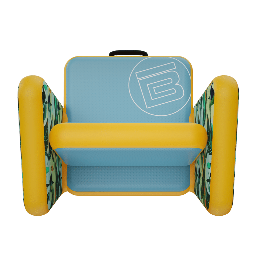 Front view of the Aero Chair XL Native Paradise
