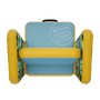 Front view of the Aero Chair XL Native Paradise