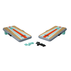 Picture showing what all comes with the Inflatable Aero Bag Toss Classic