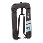 Front of the BOTE Inflatable Vest PFD with BOTE logo and circle B logo