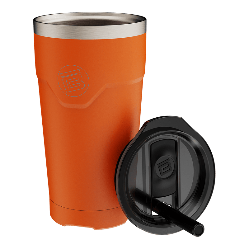 20oz. Stainless Steel Hot/Cold Tumbler (Orange)