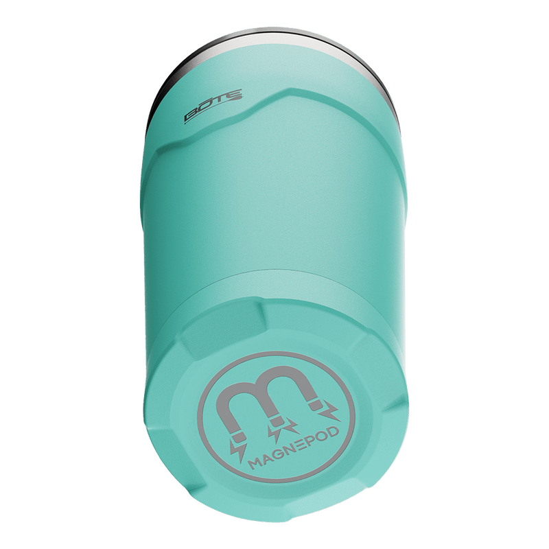 A detailed image of the MAGNETumbler 20oz with Lid Seafoam, showing its design and key features.