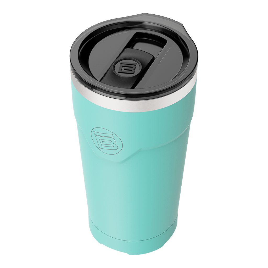 A detailed image of the MAGNETumbler 20oz with Lid Seafoam, showing its design and key features.