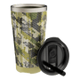 A detailed image of the MAGNETumbler 20oz with Lid Verge Camo, showing its design and key features.
