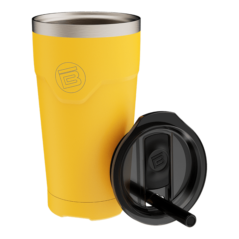 MAGNETumbler Yellow 20oz Stainless Steel Insulated Tumbler with Lid