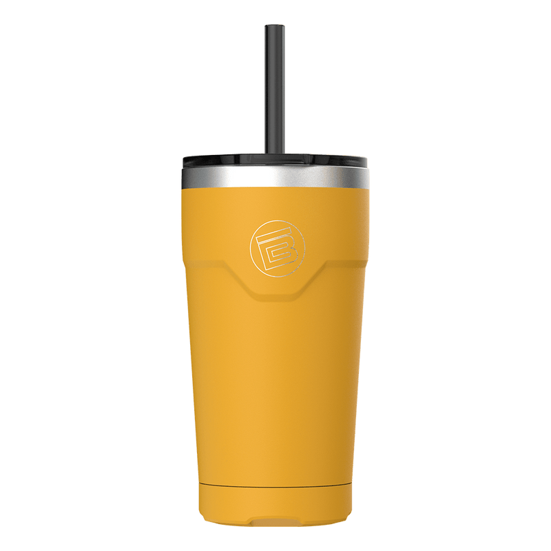 20oz　Insulated　Tumbler　BOTE　with　Stainless　MAGNETumbler　Steel　Yellow　Lid
