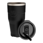 A detailed image of the MAGNETumbler 32oz with Lid Black, showing its design and key features.