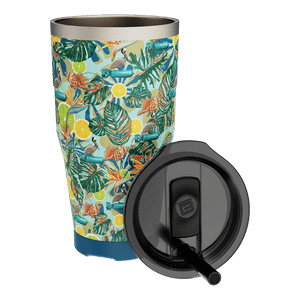 A detailed image of the MAGNETumbler 32oz with Lid Native Bombardier, showing its design and key features.