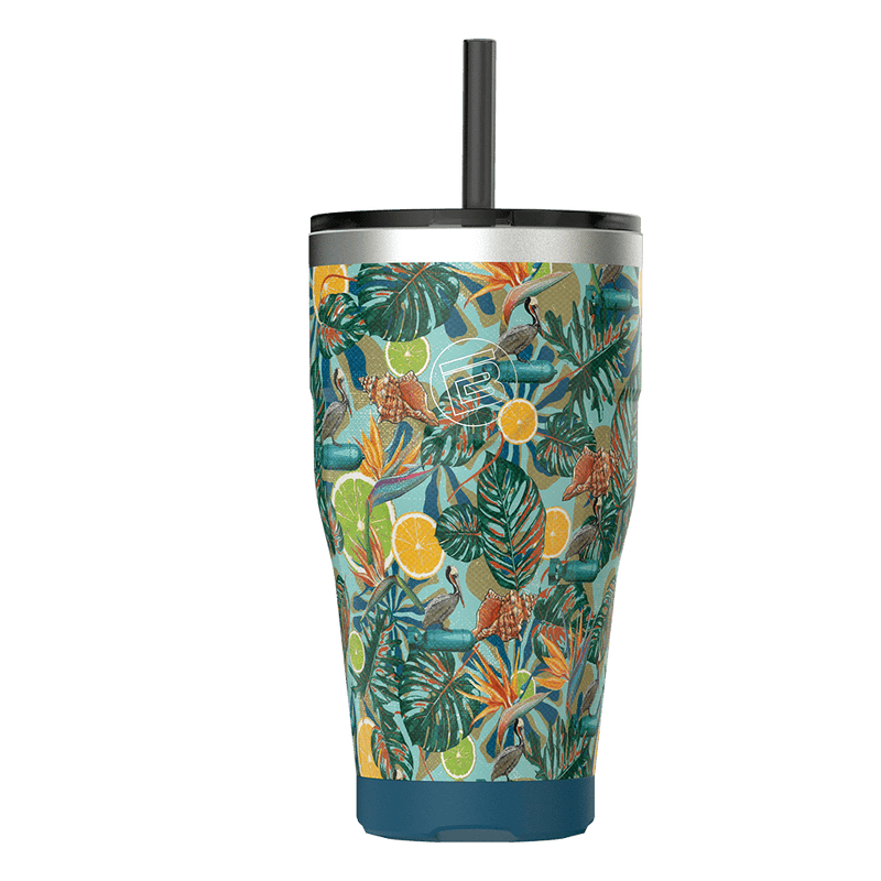 A detailed image of the MAGNETumbler 32oz with Lid Native Bombardier, showing its design and key features.