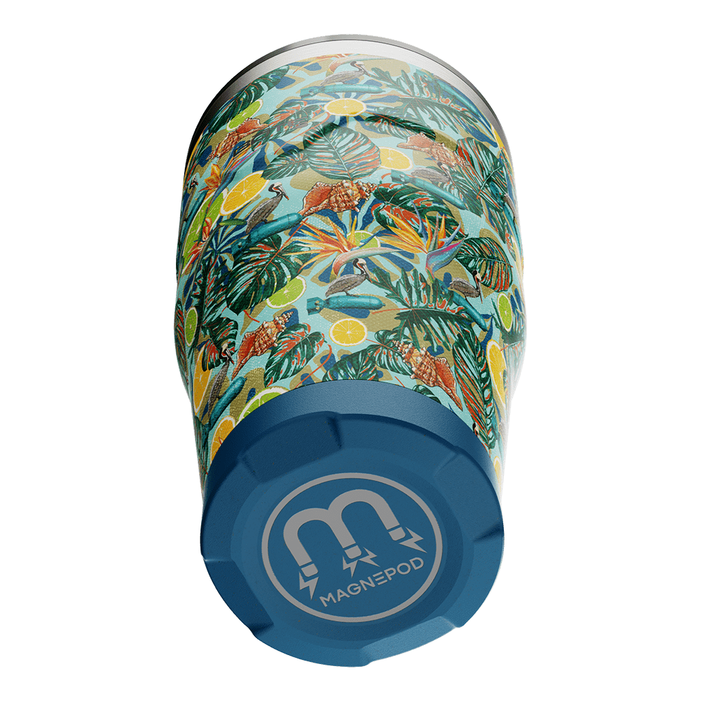 A detailed image of the MAGNETumbler 32oz with Lid Native Bombardier, showing its design and key features.