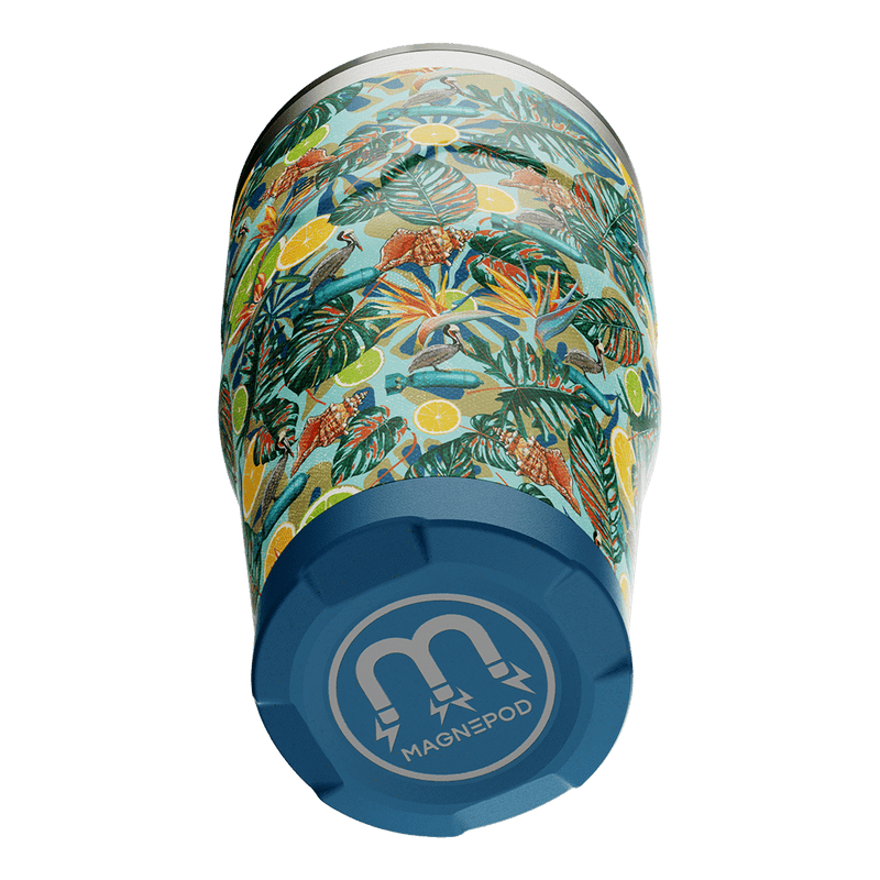 A detailed image of the MAGNETumbler 32oz with Lid Native Bombardier, showing its design and key features.