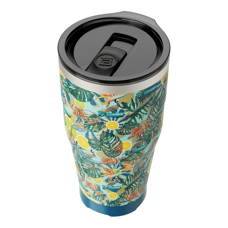 A detailed image of the MAGNETumbler 32oz with Lid Native Bombardier, showing its design and key features.