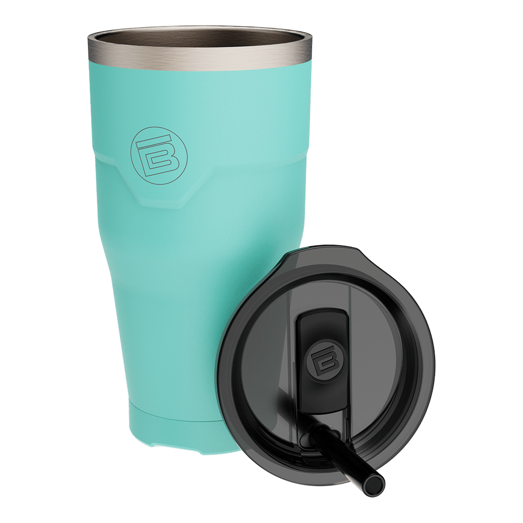 Google Seafoam Straw Tumbler