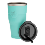 A detailed image of the MAGNETumbler 32oz with Lid Seafoam, showing its design and key features.