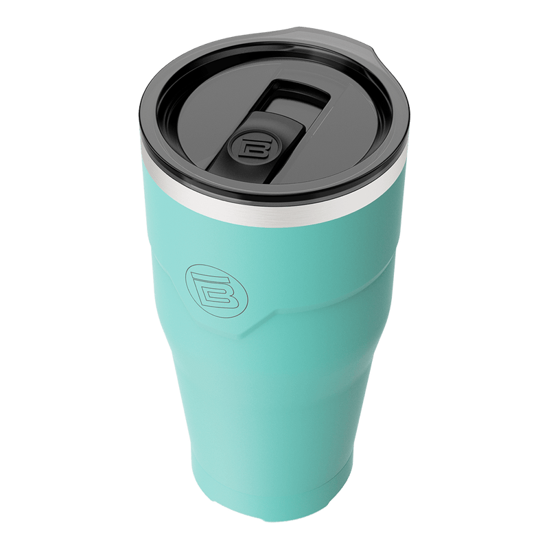 A detailed image of the MAGNETumbler 32oz with Lid Seafoam, showing its design and key features.