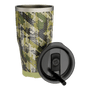 A detailed image of the MAGNETumbler 32oz with Lid Verge Camo, showing its design and key features.