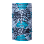 Bug Slinger® Silver King Gaiter shown scrunched, displaying full feathered headdress design.