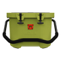 Front view of Kula 10 cooler in olive