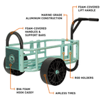 Image of Mule Cart with features shown