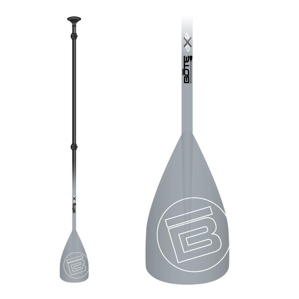 3-Piece Adjustable SUP Paddle in Grey